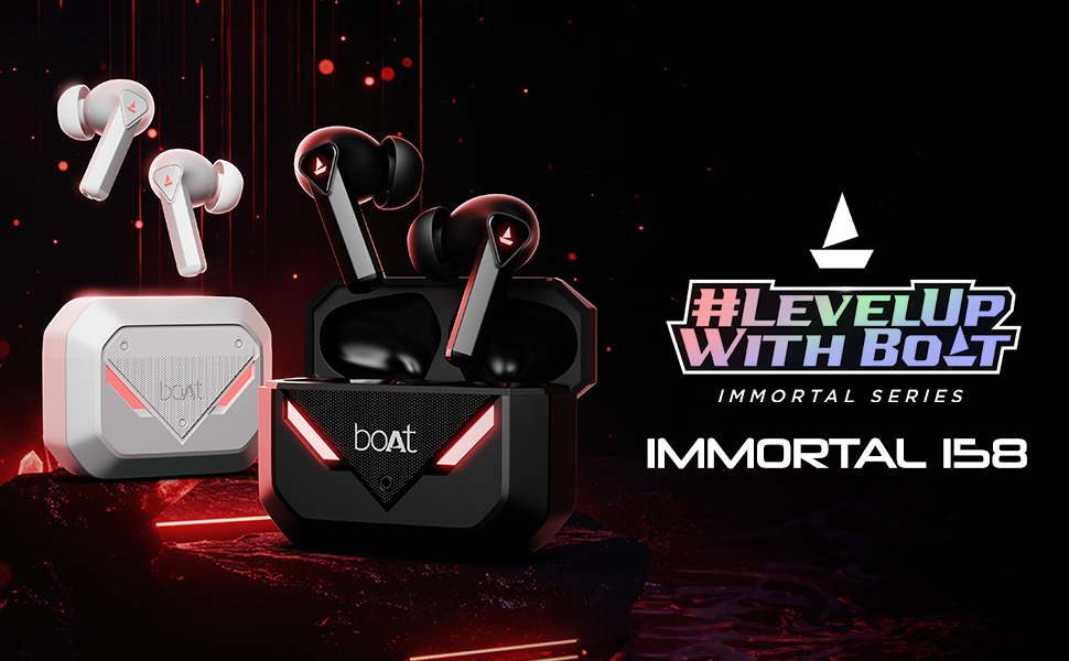 boAt Newly Launched Immortal 158 TWS Earbuds