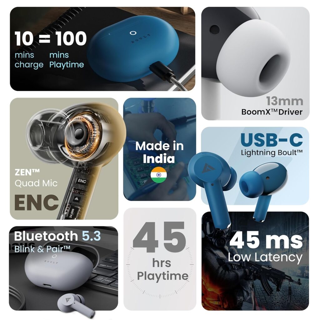 Boult Audio K40 True Wireless Earbuds